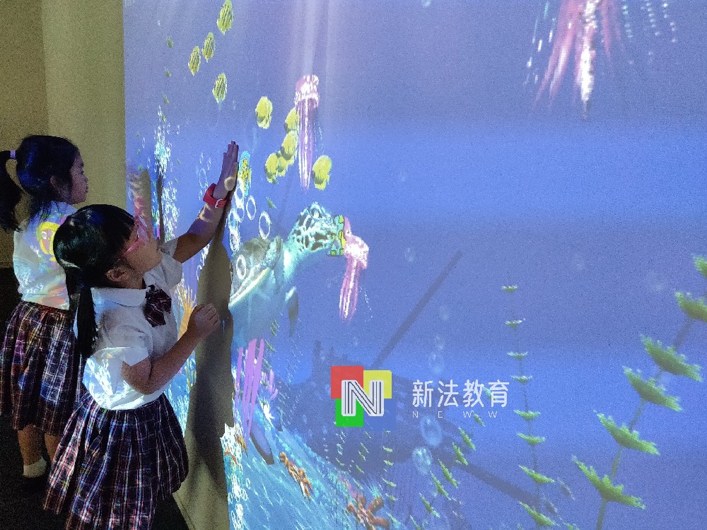 未来教育新模式？智慧美术教室方案-新法教育智慧美术教学系统让学生作品“活”起来
