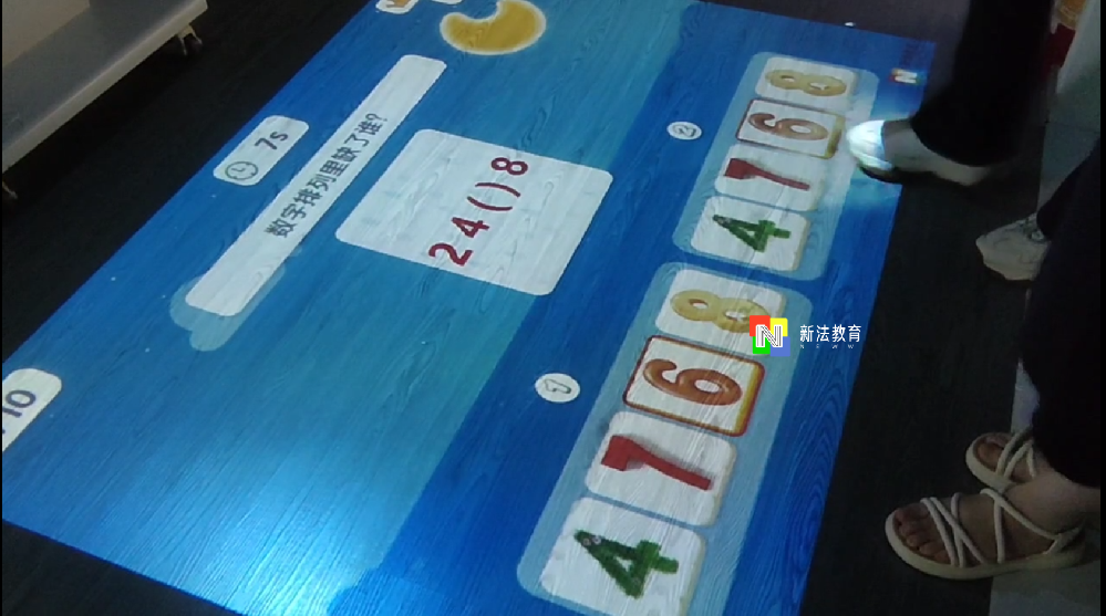 新法教育地面互动问答系统，让幼儿园小学教育更先进学生更爱上学！