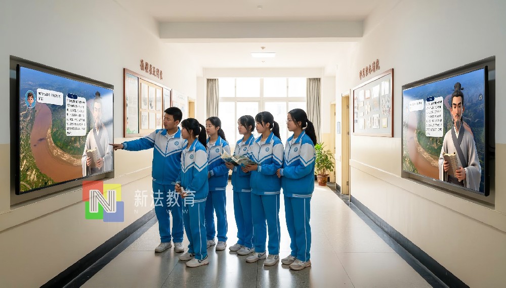 校园微学习新地标！新法教育AI 问答教学数字人，点亮课余求知时光