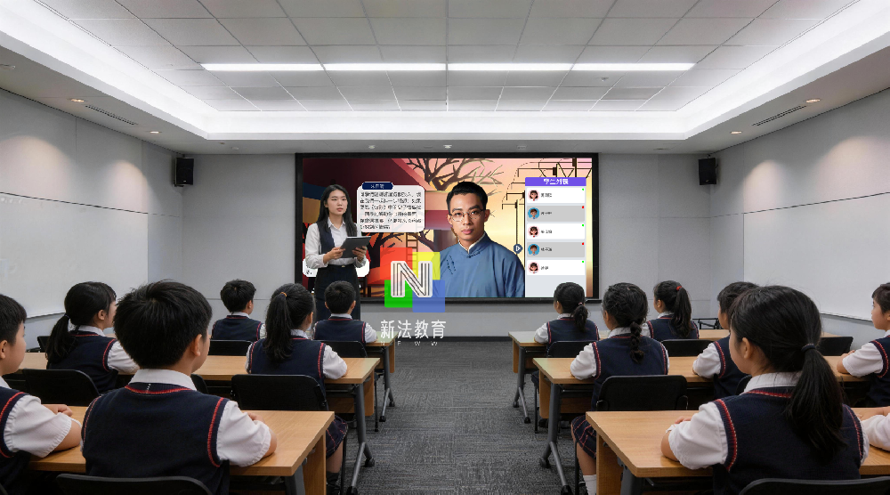 政策赋能！新法教育 AI 未来教室携新品亮相成都教育装备展