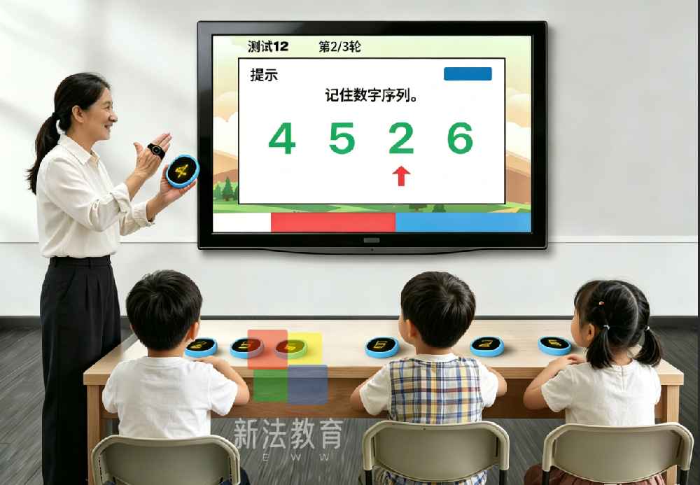 新法教育儿童认知发展训练仪：特教课堂教学难兼顾多人？多人互动模式同步培育认知与社交